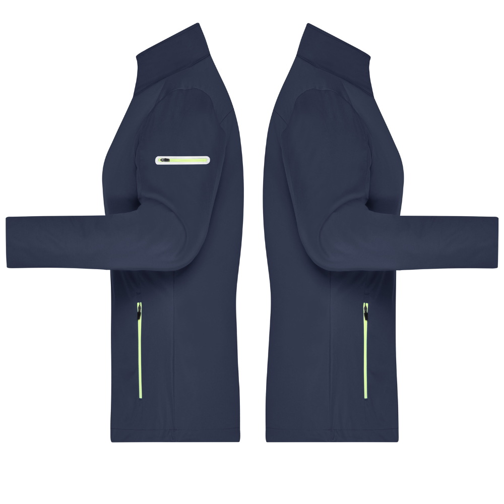 VESTE SPORT SOFTSHELL FEMME MARINE - Image 2