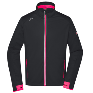 VESTE SPORT SOFTSHELL HOMME NOIRE
