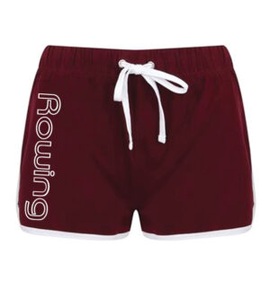 RETRO WOMENS SHORT BURGUNDY