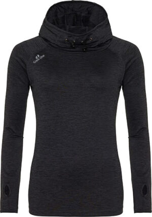 cowl neck top GREY